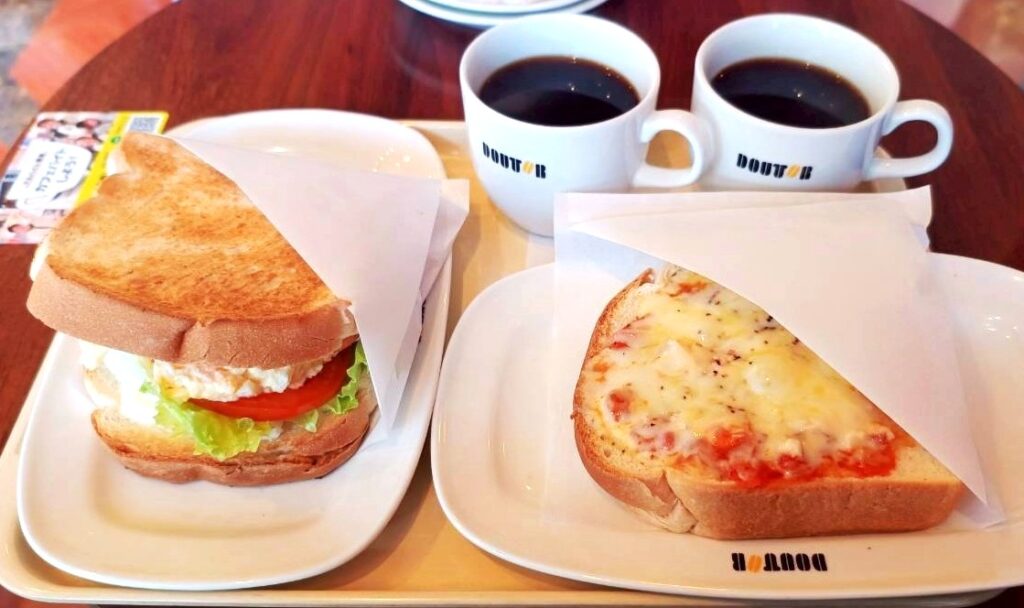 ドトールモーニング