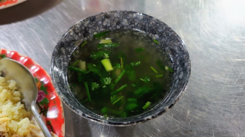 セットのスープ