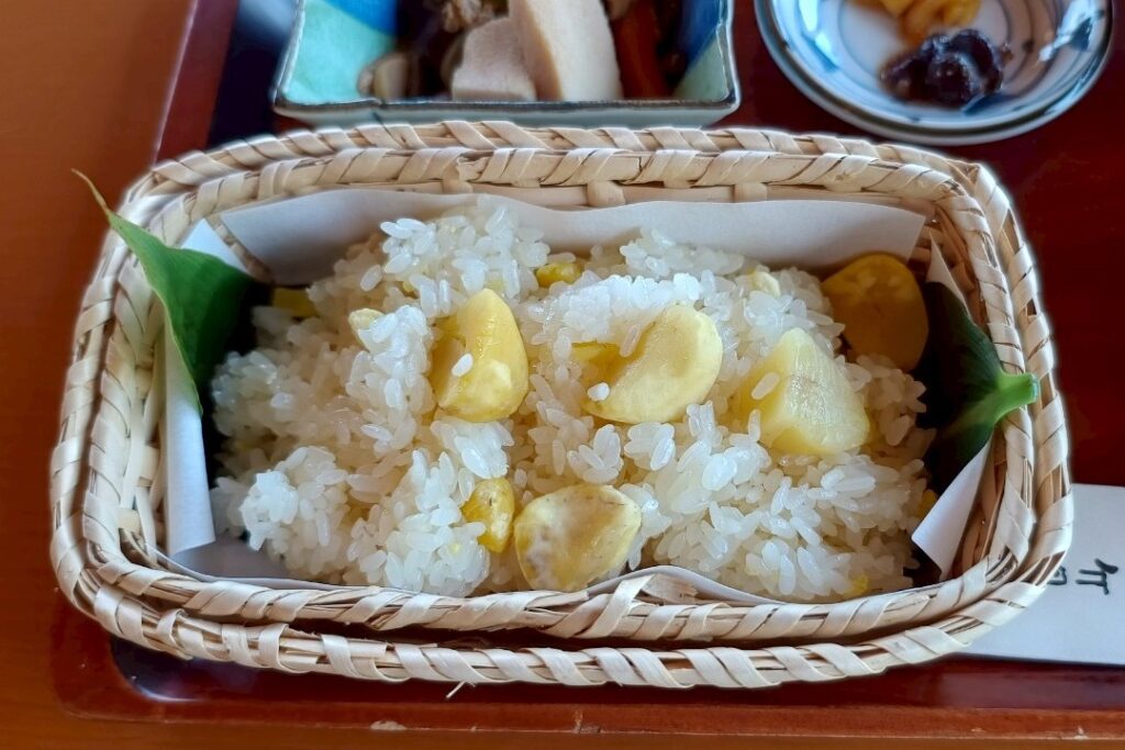 栗おこわ
