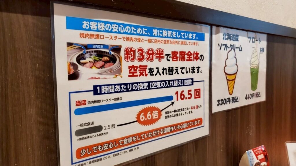 無煙ロースター設置2