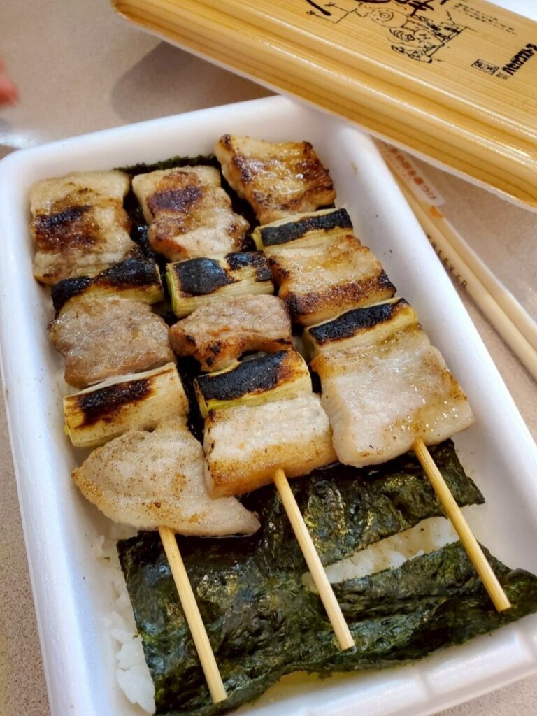 やきとり弁当塩ダレ2
