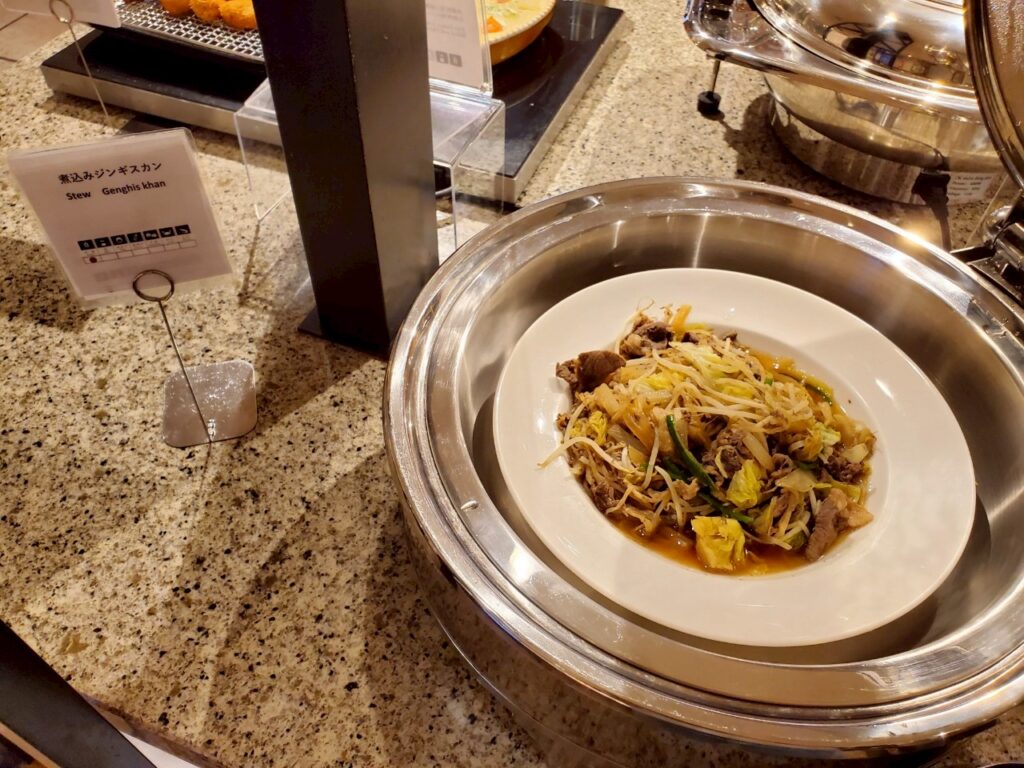 煮込みジンギスカン