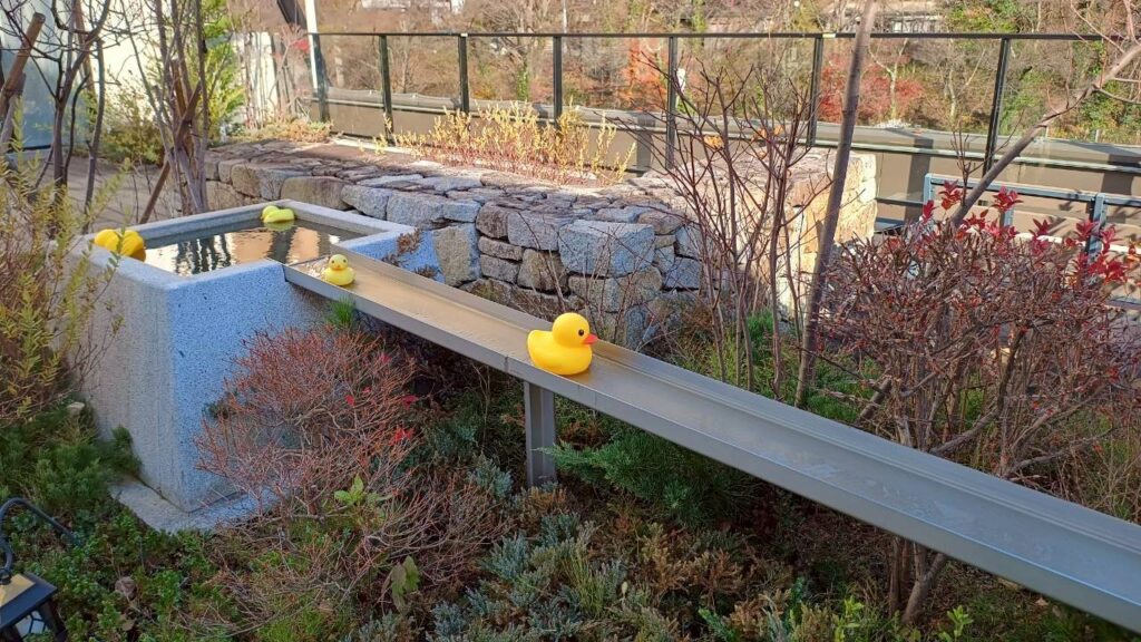 屋上庭園 水のテラス5