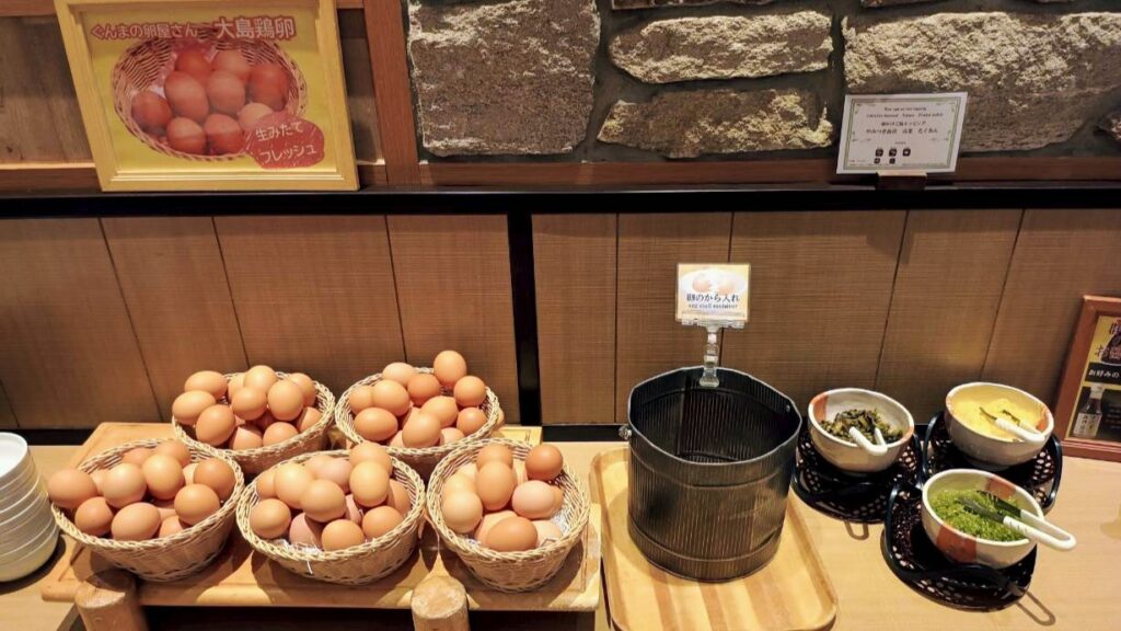 卵かけご飯・トッピング