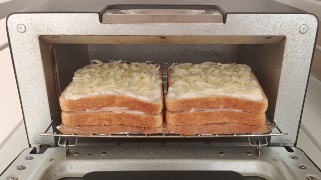 トースターで焼く