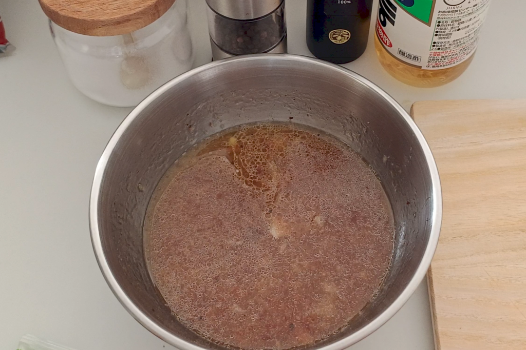 ドレッシング作り