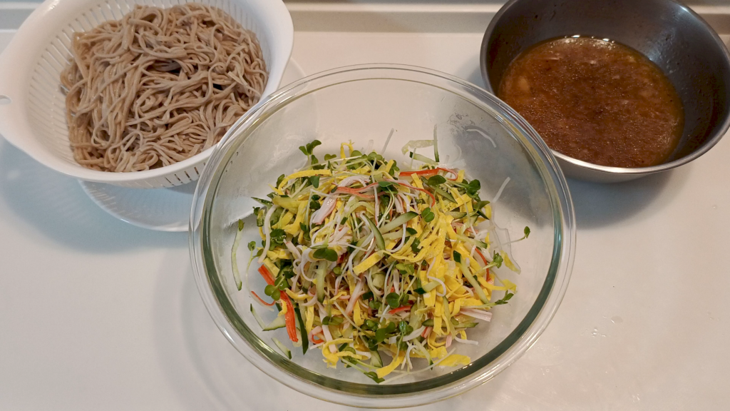 最後に混ぜ合わせる