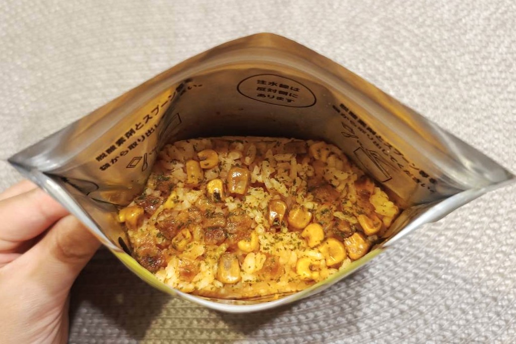 軽くかき混ぜたら出来上がり