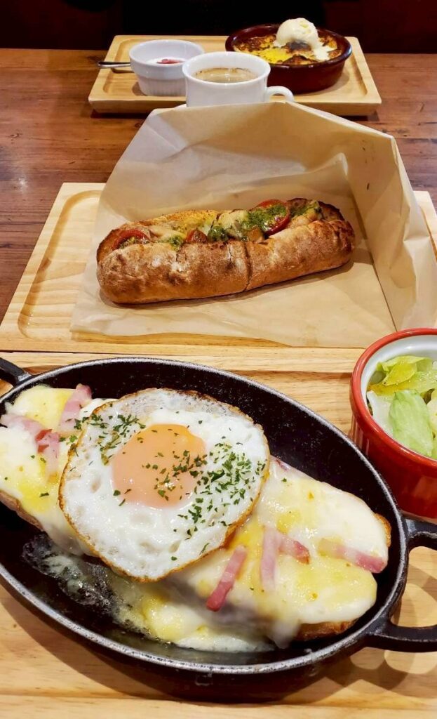 オリーブの丘のモーニング