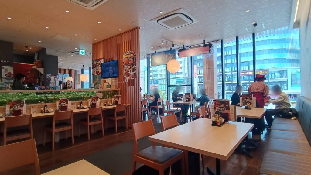 店内の様子