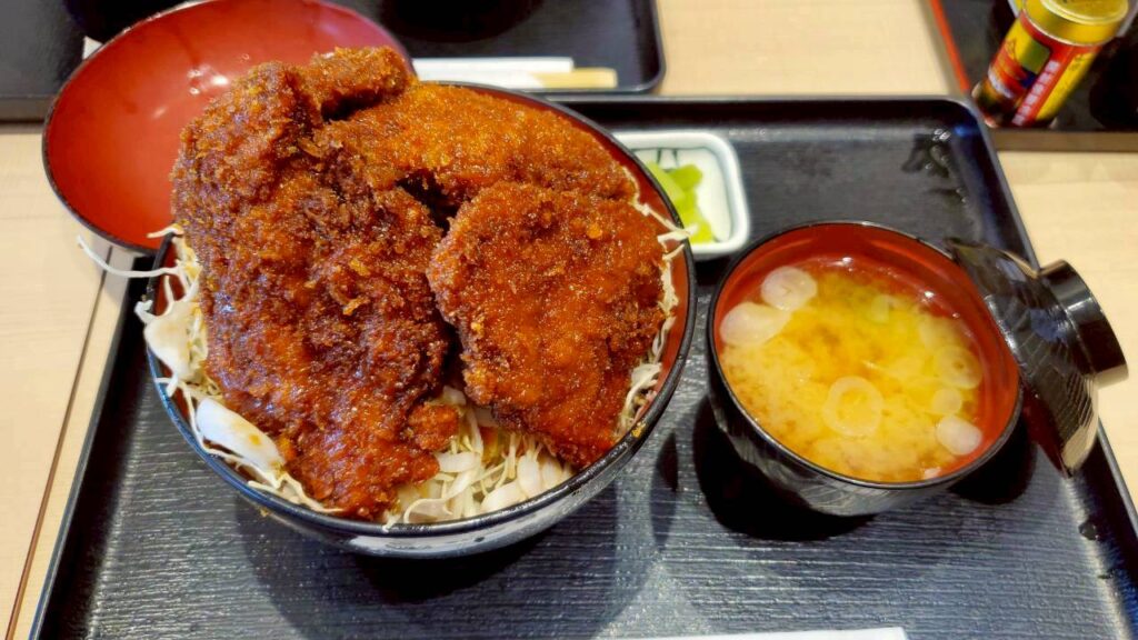 ヒレソースかつ丼４
