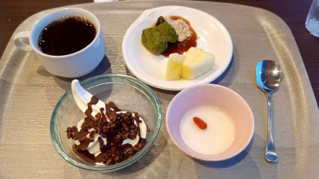 食後のデザート