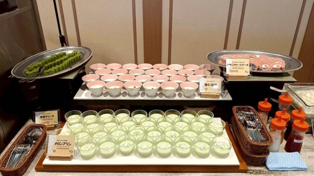 デザートコーナー