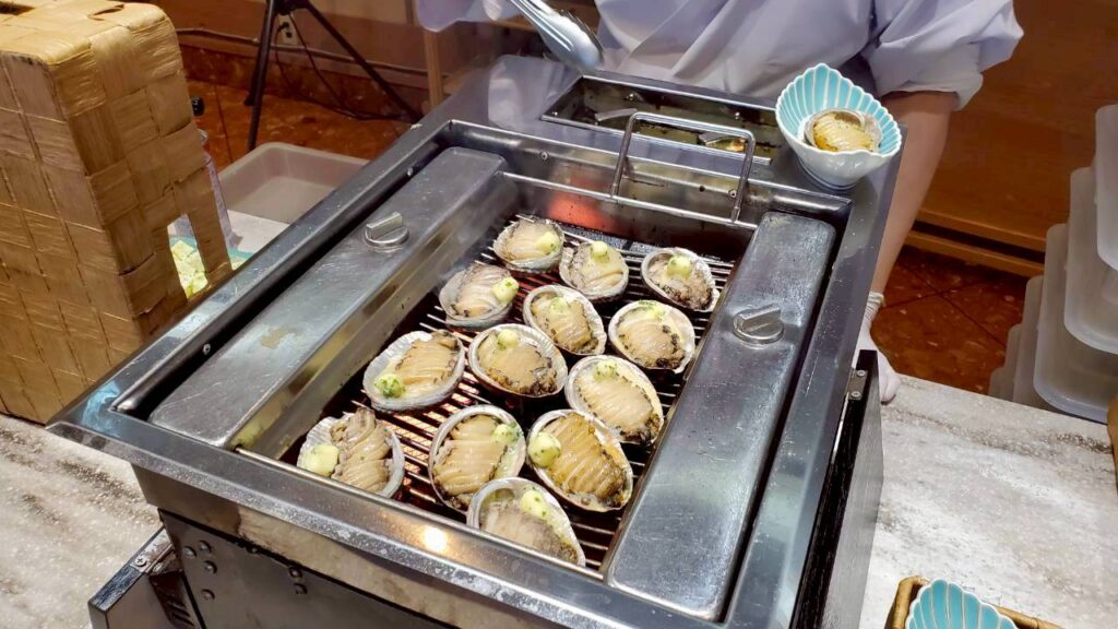 あわび食べ放題