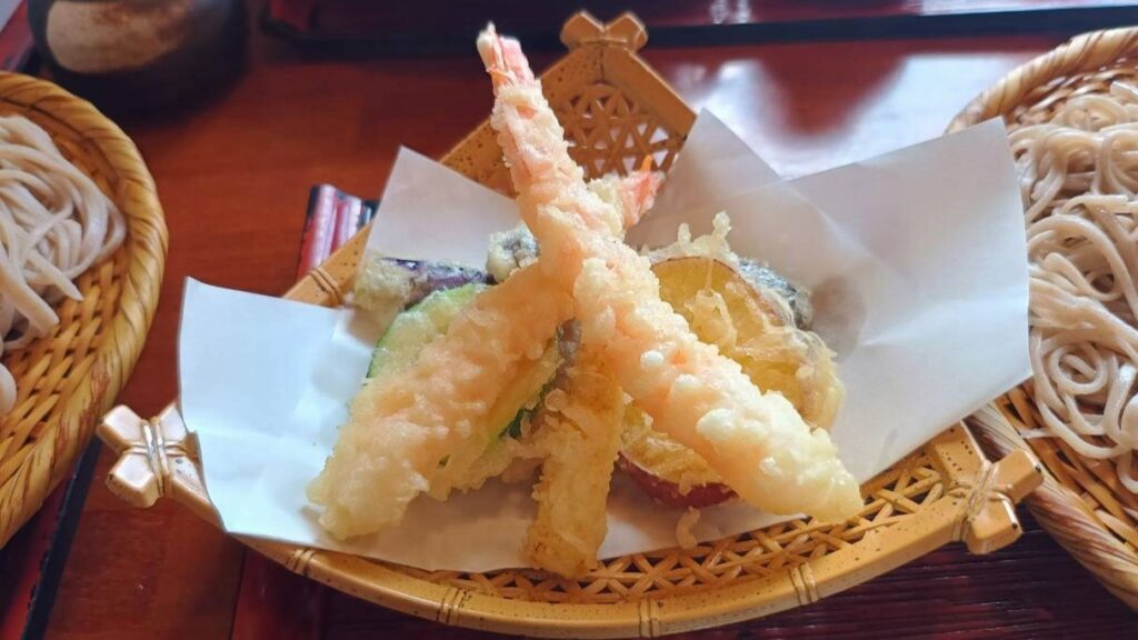 天ぷら盛り合わせ1