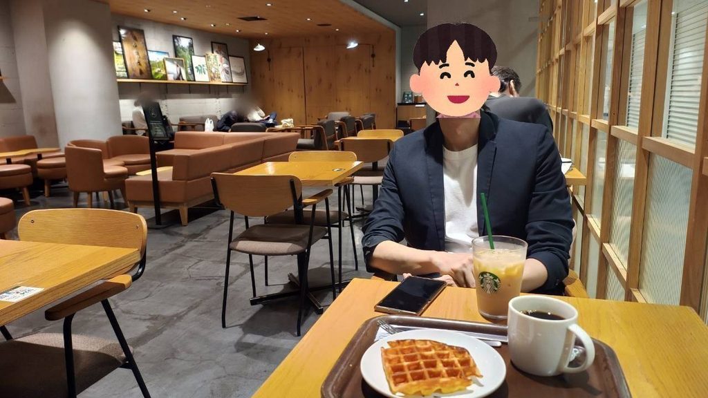 スタバ店内の様子