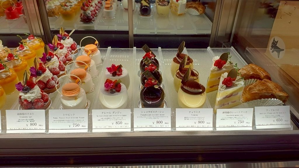 前回のケーキラインナップ1